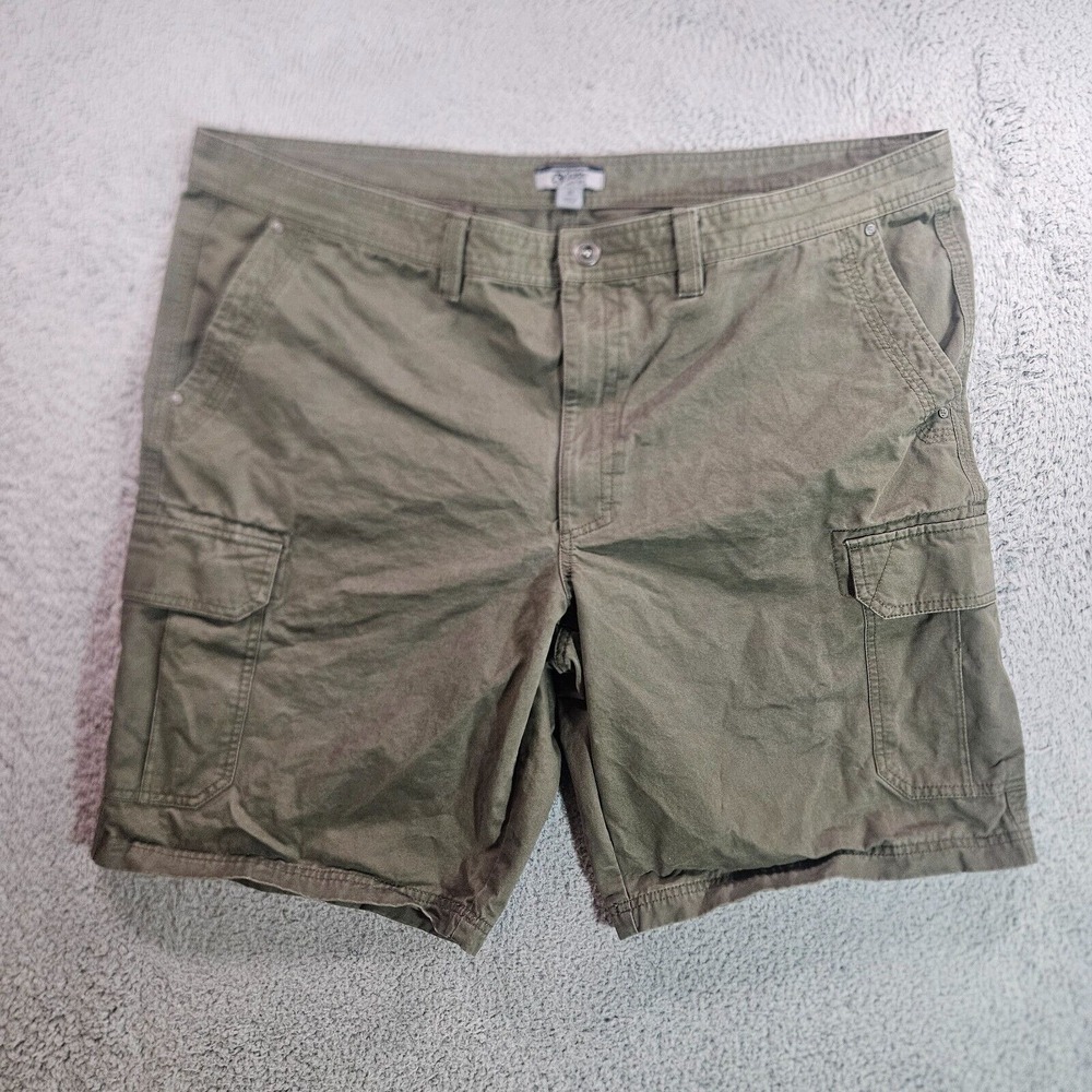 Gander Mountain‎ Cargo Shorts Men Size 46 x 11 Guide Series  Khaki Green